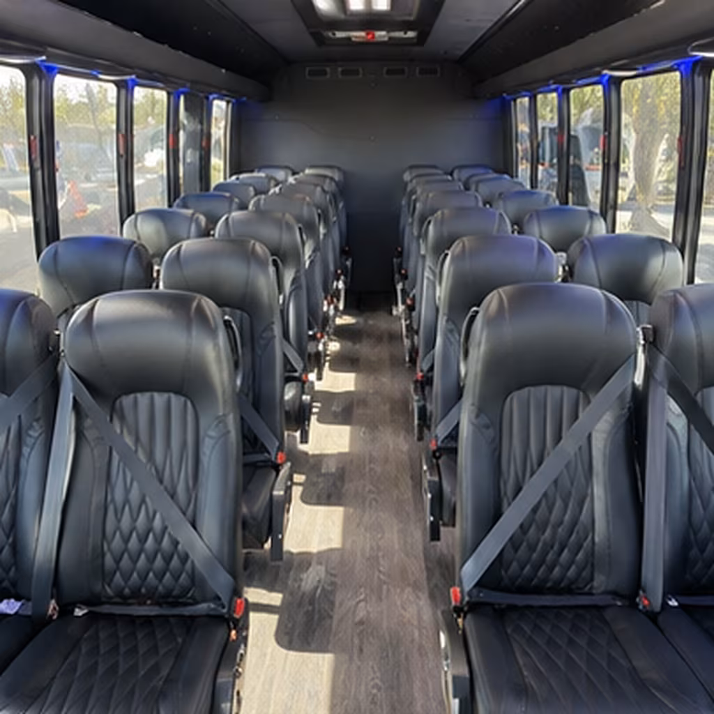 apex event transportation onboard seating