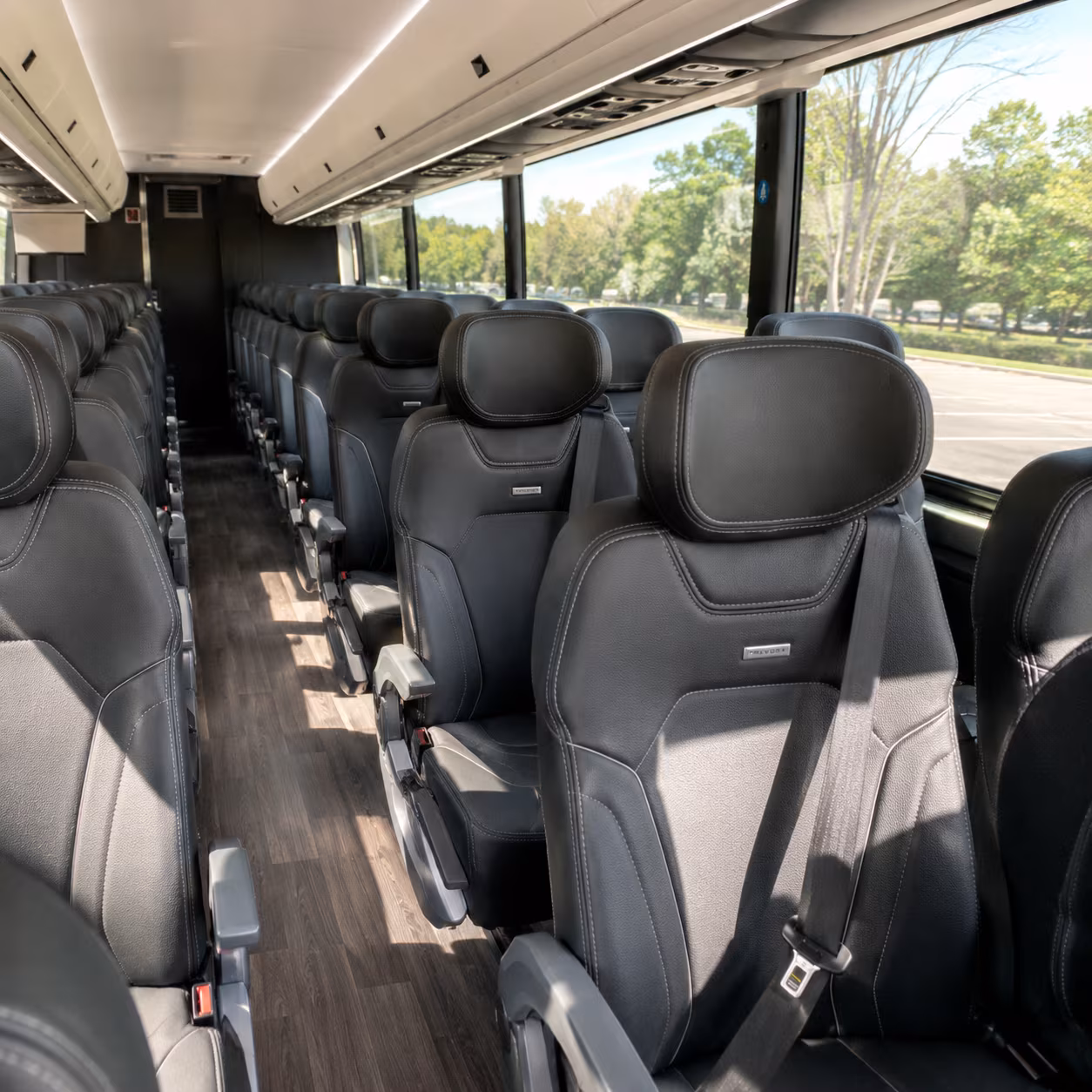 long distance charter buses for carolina panthers and charlotte fc games from apex