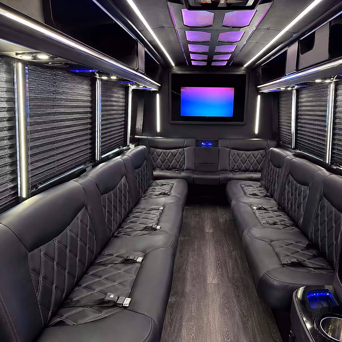 party buses for milestone birthday celebrations along glenwood south